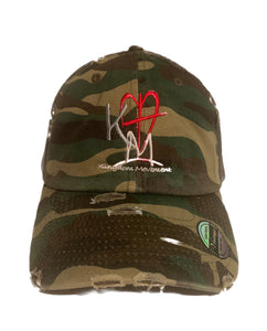 KM Vintage Camo Snap Back